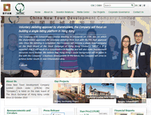 Tablet Screenshot of china-newtown.com
